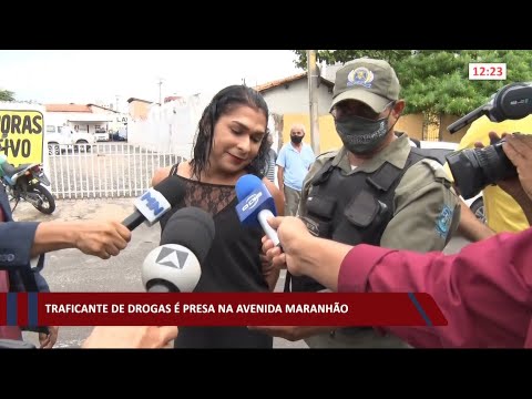Traficante de drogas é presa na Avenida Maranhão 23 02 2021