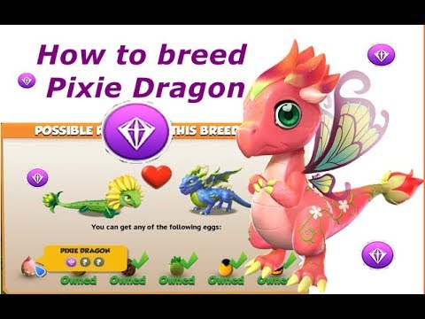 How to Breed Pixie Dragon-Dragon Mania Legends | Pixie Complete Breeding Guide |  DML | HD