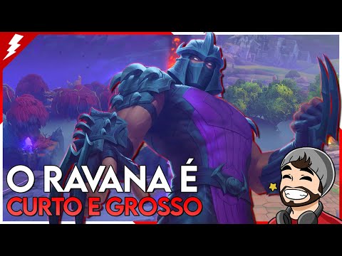 RAVANA JUNGLER, ELE É CURTO E GROSSO! - ⚡ Smite BR Master Ranked Conquista