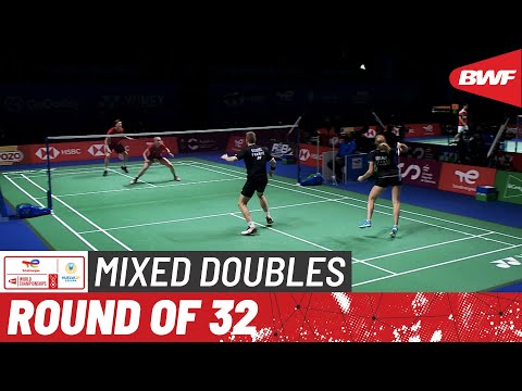 TotalEnergies BWF World Championships 2021 | Gicquel/Delrue (FRA) [8] vs Mikkelsen/Søby (DEN) | R32