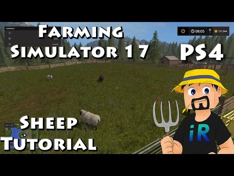Sheep | Animal Tutorial | Farming Simulator 17 | PS4