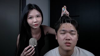 Singaporean girl gives me ASMR 💆🏻