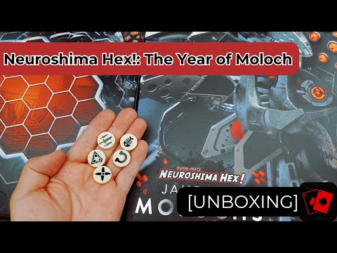 Unboxing | Neuroshima Hex!: The Year of Moloch