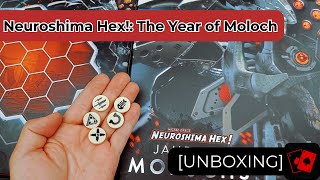 Unboxing | Neuroshima Hex!: The Year of Moloch