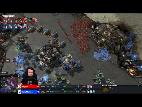 StarCraft 2: ACTION PACKED Zerg vs Terran (Reynor vs HeRoMaRinE)