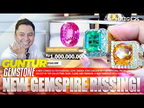 PERDANA GUNTUR GEMSTONE ✨ Edisi Epik Vivid Hot Pink Sapphire Terbesar & Vivid Emerald Beryl Buas 💎