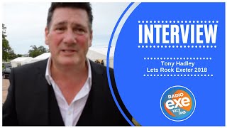 Tony Hadley&#39;s interview with Radio Exe interrupted by a happy Hazel O&#39;Connor
