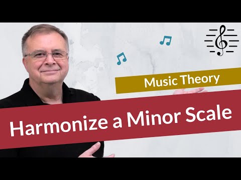 How to Harmonize a Minor Scale - Music Theory