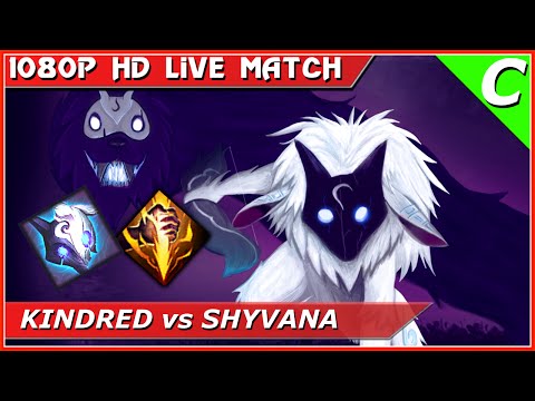 Kindred Jungle vs Shyvana gameplay guide League of Legends