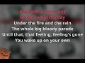 Feelings Gone - The Cat Empire (Karaoke)