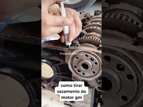 como tirar vazamento motor GM #fiat