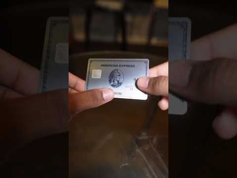 Unboxing my American Express platinum card 🪪#shorts #viral