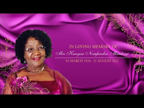 In Loving Memory Of Kanyisa Nomfundiso Mankayi