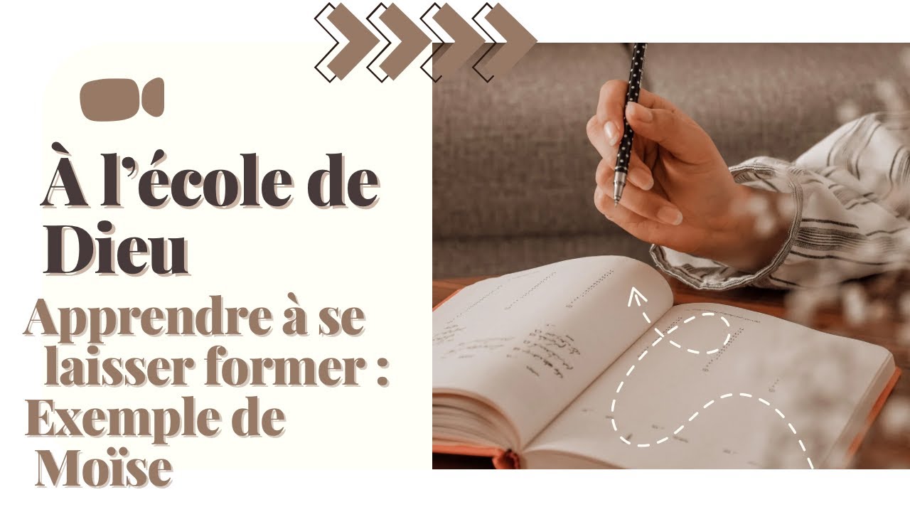 Se laisser éduquer et former : Moïse