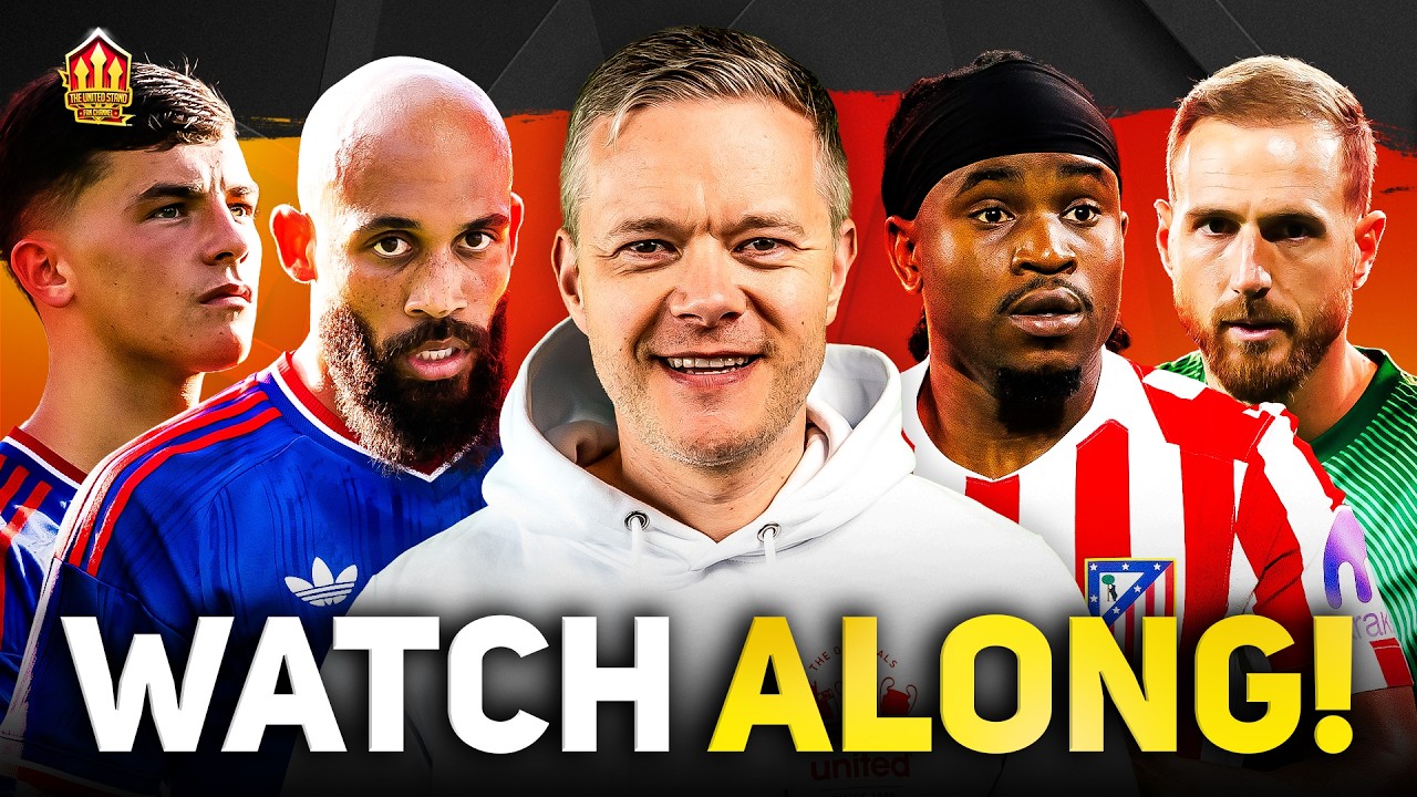 Man United vs Atletico Madrid LIVE Watchalong with Mark Goldbridge