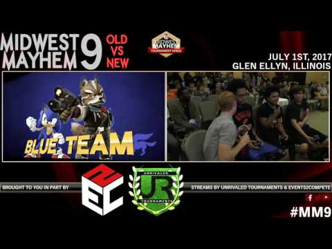 Midwest Mayhem 9 Doubles  WINNERS ROUND 3 - SNooFL+UR|Panda Bair vs InC|PowPow + Comet