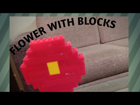 Flower with blocks