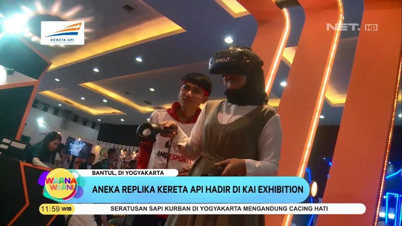KAI E-Sport 2019 Exhibition Goes To Jogja - Warna Warni