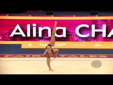 CHAMZINA Alina (CZE) - 2019 Rhythmic Worlds, Baku (AZE) - Qualifications Clubs