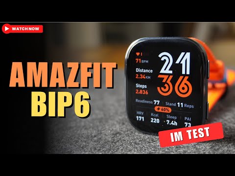 Amazfit BIP 6 review: a lot of watch for little money!