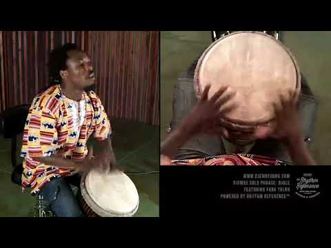 Djole solo Phrases, level 3