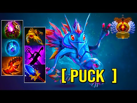 INTENSE MIDLANE [ Puck ] AGGRESSIVE HERO - BEST FIGHT - DOTA 2 GAMEPLAY