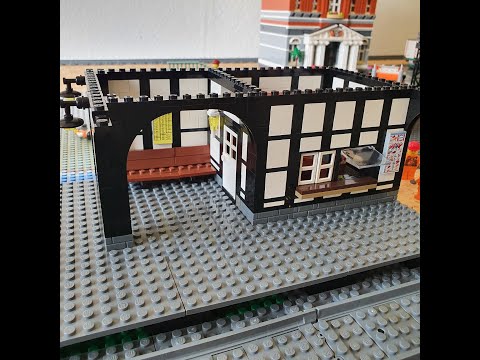Brick City Teil 20 - Der #Bahnhof-MOC im Ländlichen Bereich