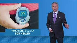 Why getting 10,000 steps a day may not be needed to stay healthy