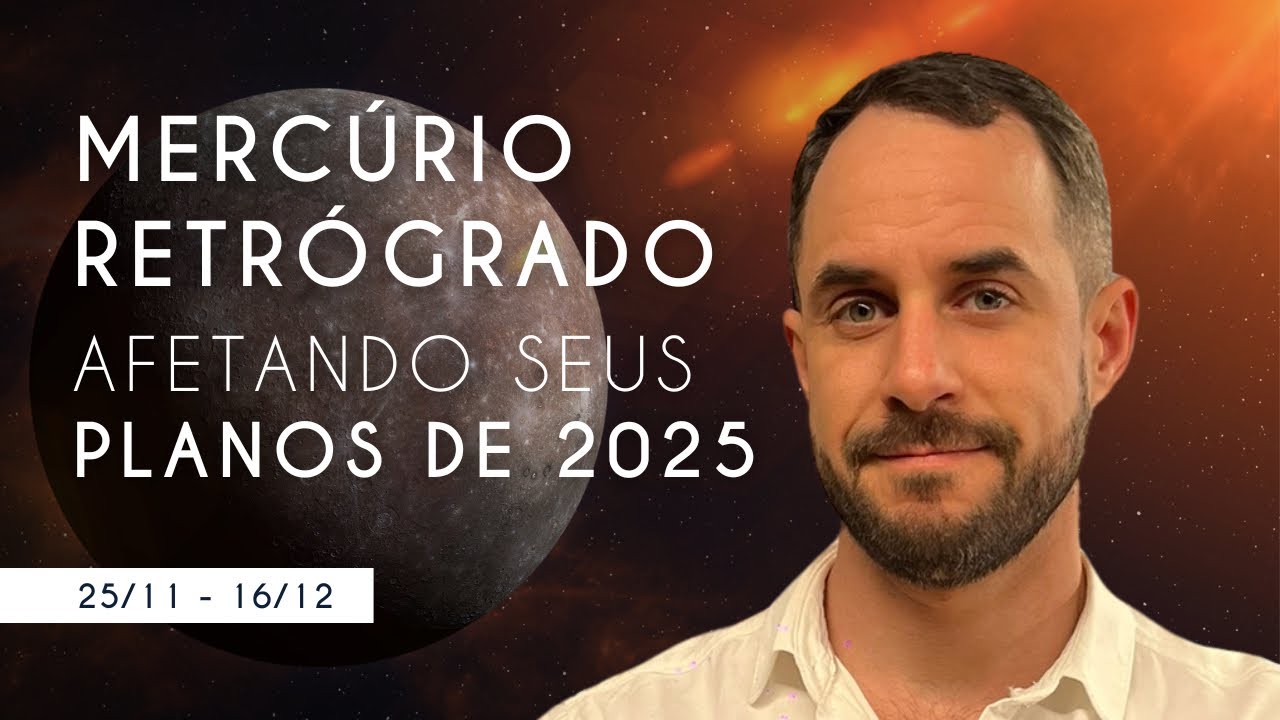 ⚠️Mercúrio Retrógrado em Sagitário - Hora de Rever Seus Planos para 2025!