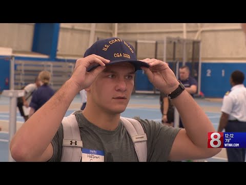 Training day begins for Coast Guard Academy recruits