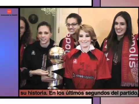 Aguirre recibe a la plantilla del Rivas Ecópolis tras ganar la Copa de la Reina de baloncesto