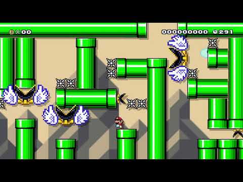 Munchers & Spikes #TP #RYUSMM by Me - SMM2 level clip