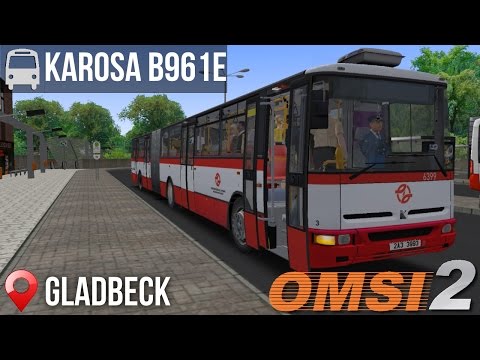 OMSI 2 - Gladbeck, Line 383, Karosa B961E (Articulated)