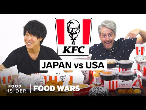US vs Japan KFC | Food Wars