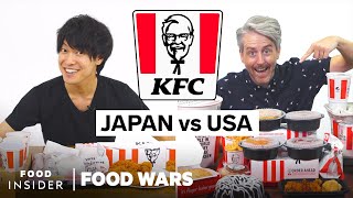 US vs Japan KFC | Food Wars