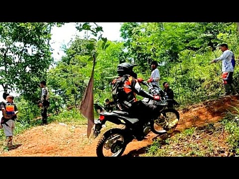 Standard Yamaha WR155 Test Ride for Speed ​​and Climbing on the Extreme Trabas Track // Trabas Ba...