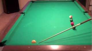 Billiard Lessons - Practice Shots for Pocketing Balls