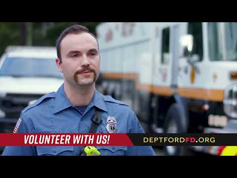 Volunteer with Deptford Fire Department