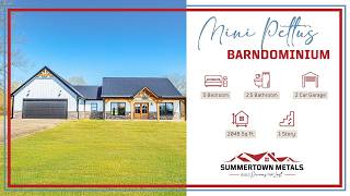 Mini Pettus Barndominium | 2,046 sq. ft. | 3 Bed | 2 Bath