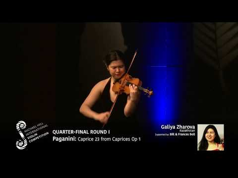 2017 Round #1 Competitor #5 G Zharova | Paganini: Caprice 23 from Caprices Op 1