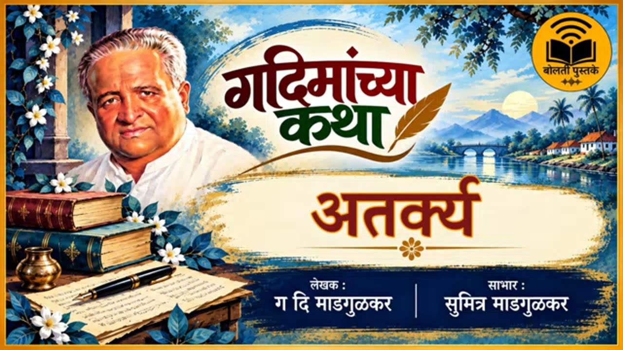 अतर्क्य:  ग दि माडगूळकर : एक सुंदर ग्रामीण कथा @bolti_pustake @kathaar