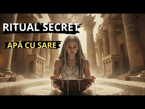 ALCHIMIA APEI ȘI A SĂRII:  Ritualul Secret al Inițiaților Egipteni pentru Purificare a Chipului !