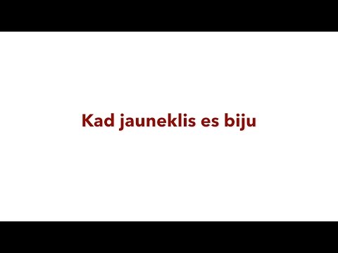 Kad jauneklis es biju - dk„ZEMGAĻI“