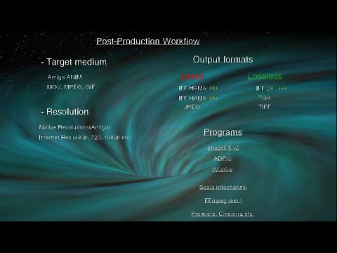 12th Amiga Raytracing Tutorial: Post-Production Workflow