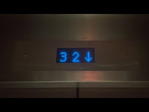 Montgomery Traction Roof Elevator @ 633 17th - Denver, CO.