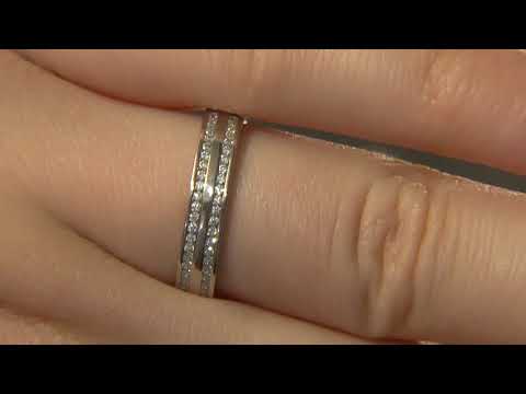 WR3015 0.26 Carat Channel Set Ladies Diamond Wedding Ring