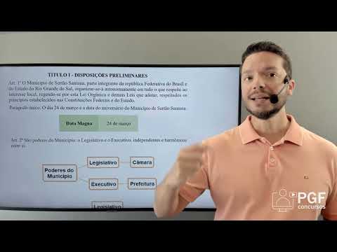 Lei Orgânica - Sertão Santana - 1