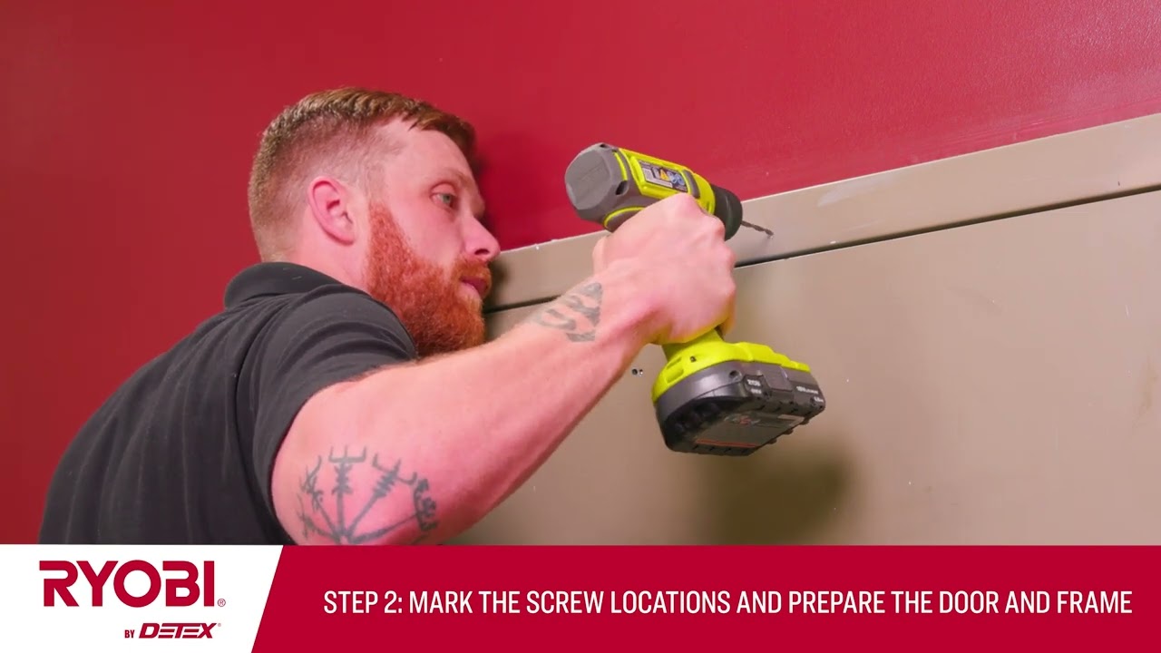 Ryobi Track Rail Installation