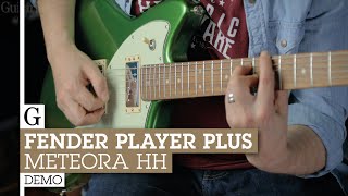 Video thumbnail for Fender Player Plus Meteora HH Demo by Guitarist