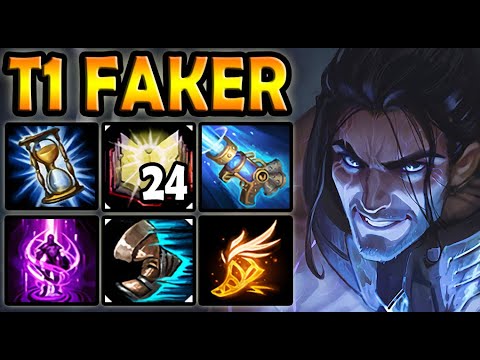 T1 Faker SYLAS vs RENEKTON [ Quadrakill ] Ranked Korea ✔️